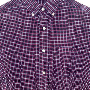 Classic Checkered Men's Shirt 100% Cotton